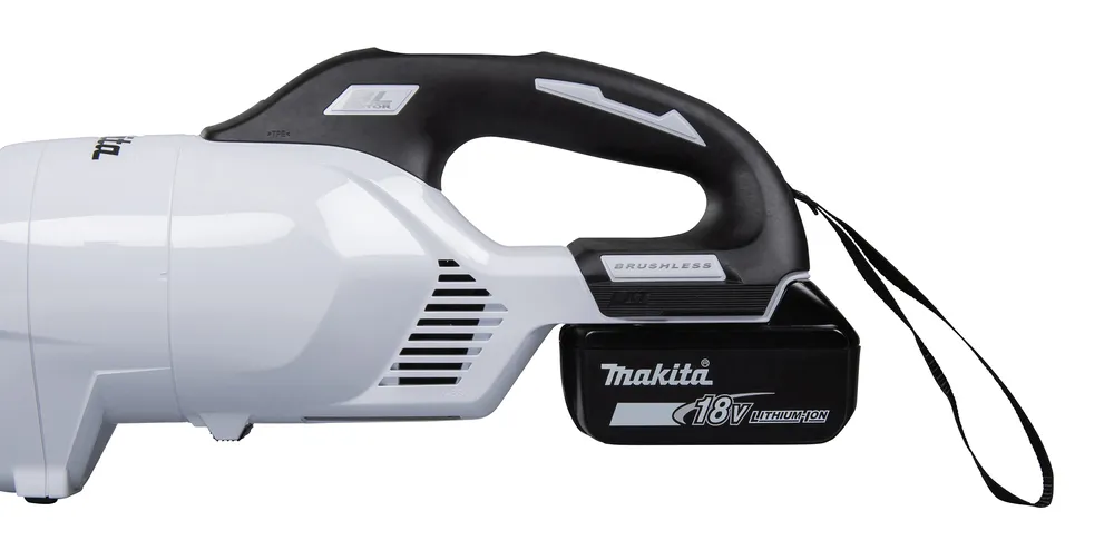 "Makita" akumuliatorinis dulkių siurblys DCL286FZW, be akumuliatoriaus ir įkroviklio