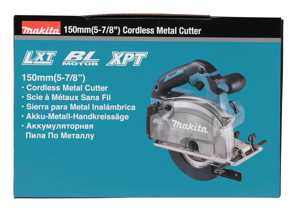 Makita akumetalo pjūklas DCS553Z, be akumuliatoriaus ir įkroviklio