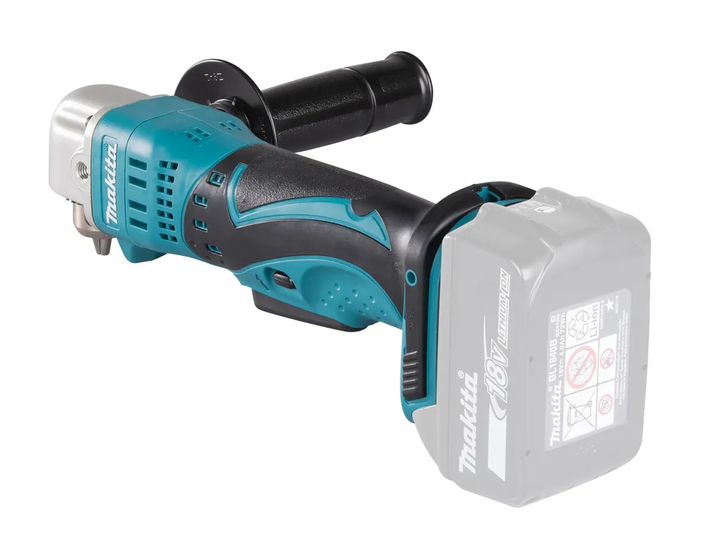 Pildil on näha Makita akunurktrell DDA350Z, millel puuduvad aku ja laadija.