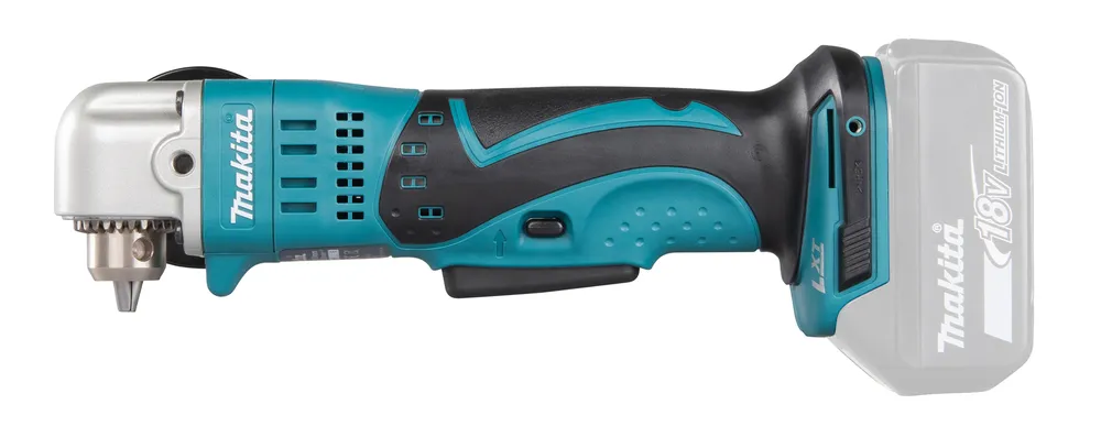 Pildil on Makita akunurktrell DDA350Z, millel on 18V akutühik.