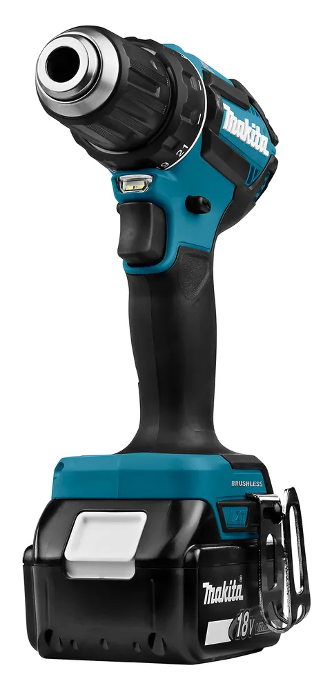 Pildil on kujutatud Makita akudrelli DDF485SF koos akuga.