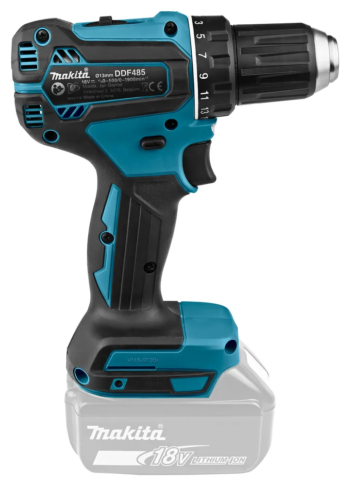 Makita cordless drill DDF485Z, without battery and charger