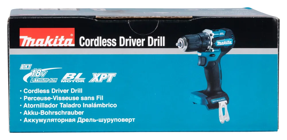 Makita akumuliatorinis suktukas DDF487Z, be akumuliatoriaus ir įkroviklio