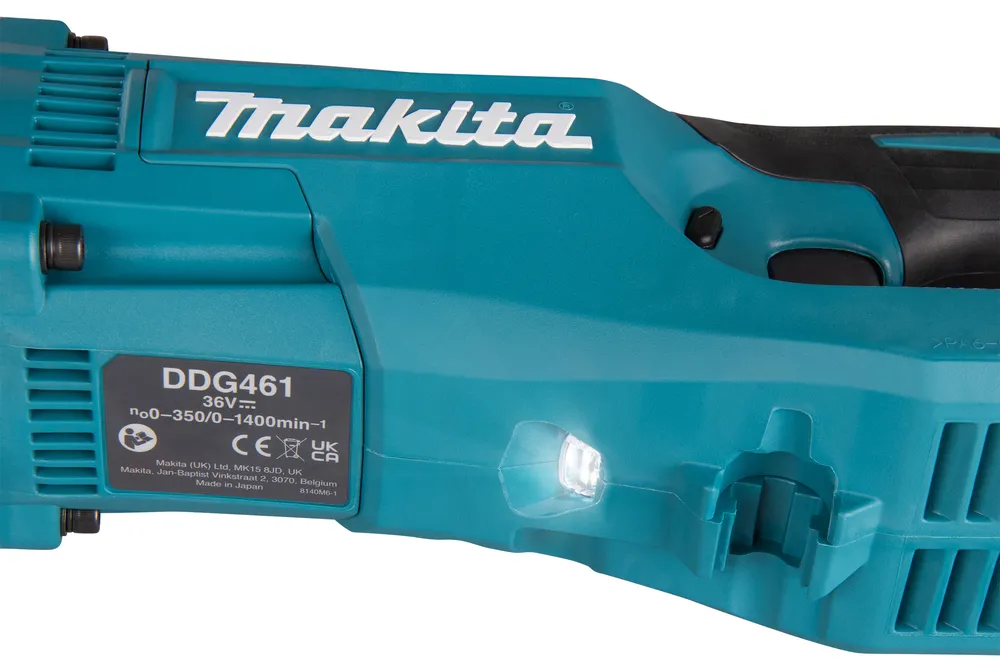 Аккумуляторный почвенный бур Makita DDG461Z, без аккумулятора и зарядного устройства