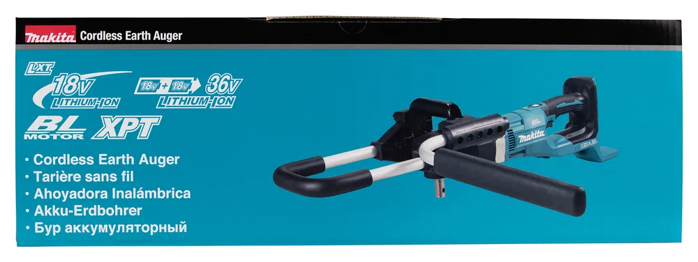 Аккумуляторный почвенный бур Makita DDG461Z, без аккумулятора и зарядного устройства