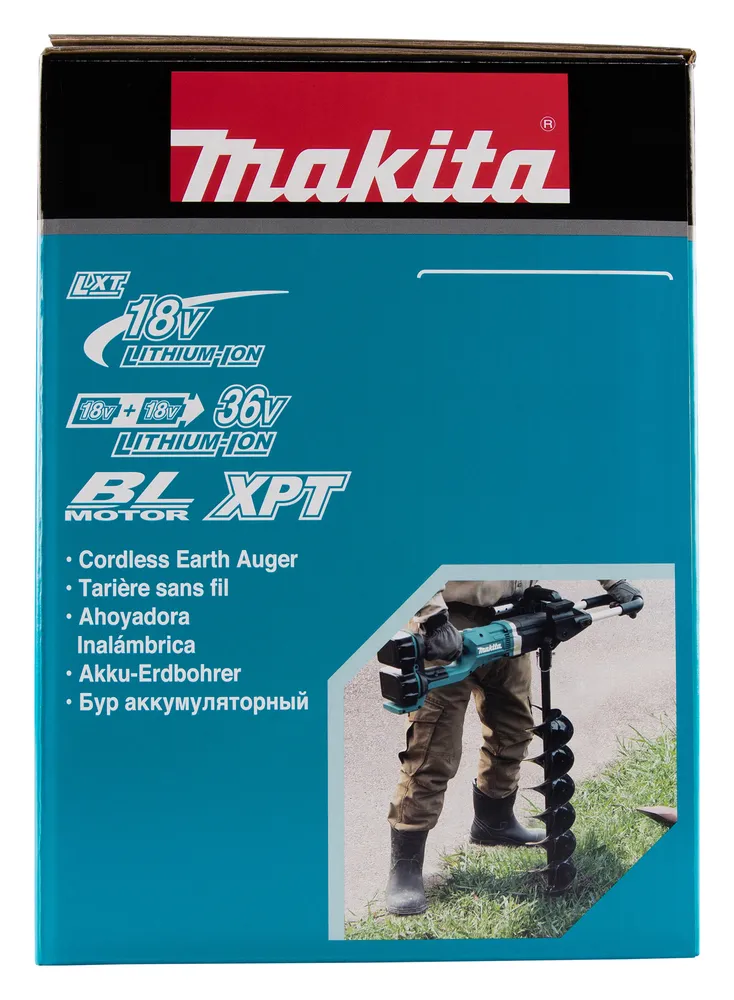 Аккумуляторный почвенный бур Makita DDG461Z, без аккумулятора и зарядного устройства