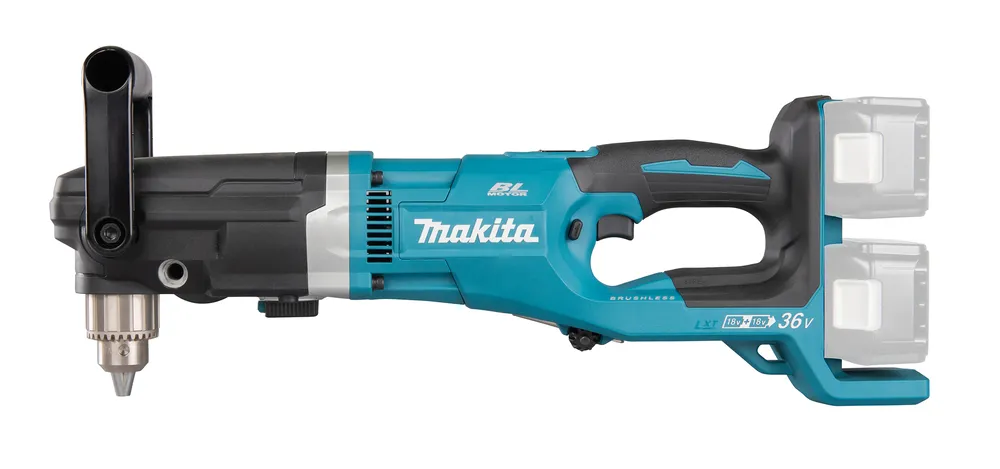 Pildil on näha Makita akunurktrell DDA460ZK, mis on varustatud käepideme, padruni ja kahest 18V akust koosneva 36V...