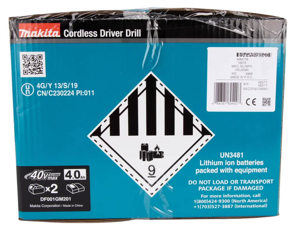 Makita akumuliatorinis grąžtas DF001GM201