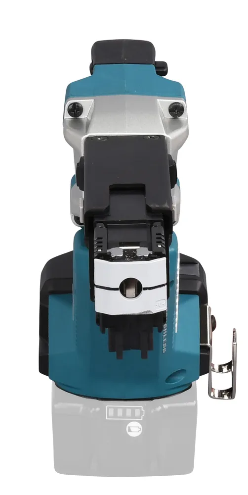 Pildil on Makita akulindikruvikeeraja DFR452Z, millel on nähtav toote disain ja detailid.