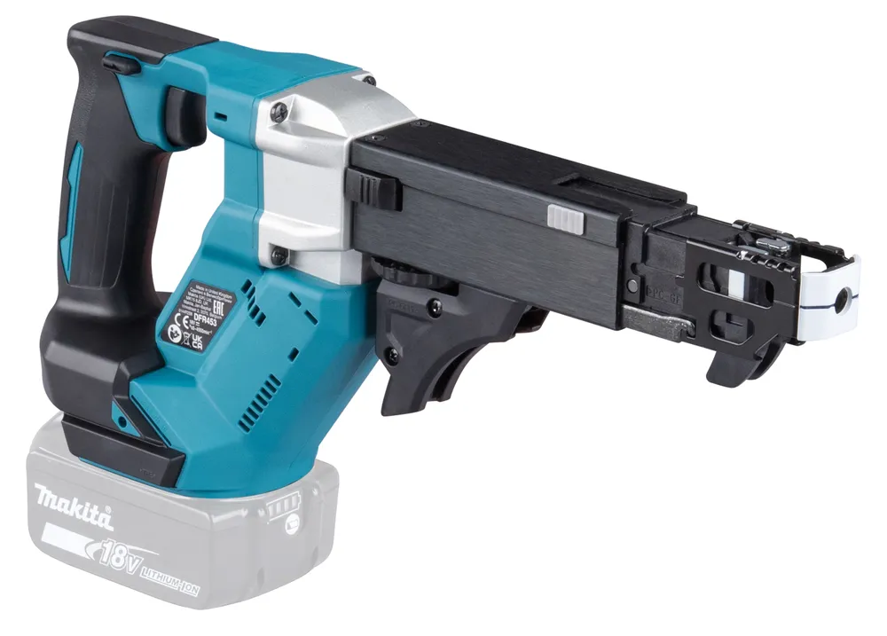 Аккумуляторный ленточный шуруповерт Makita DFR453Z, без аккумулятора и зарядного устройства