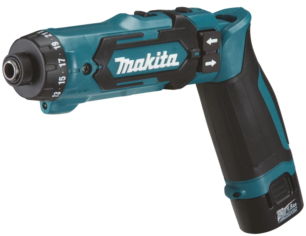 Аккумуляторная отвертка Makita DF012DSJ