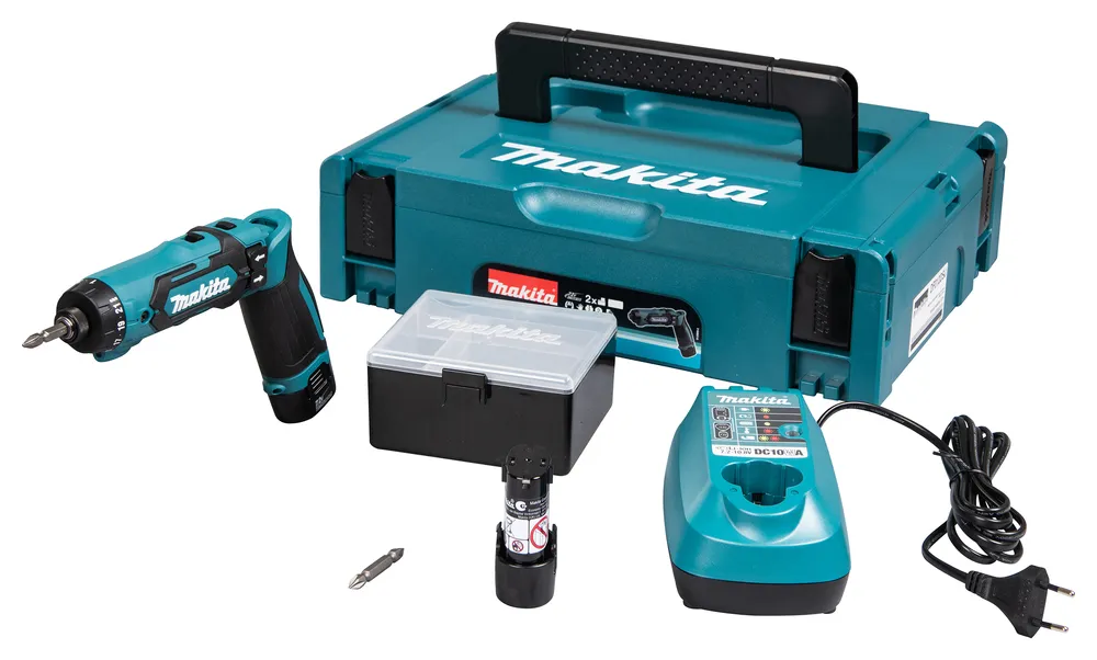 Аккумуляторная отвертка Makita DF012DSJ
