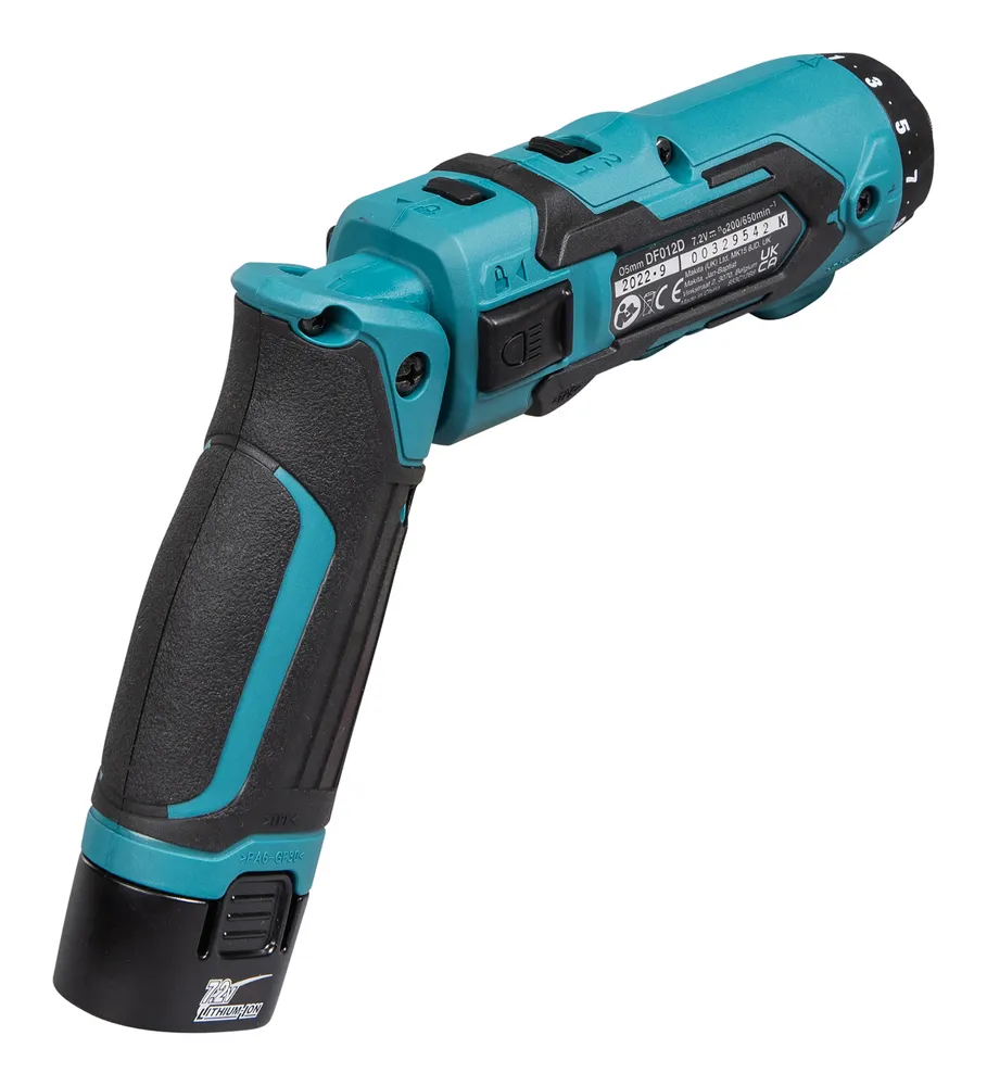 Аккумуляторная отвертка Makita DF012DSJ