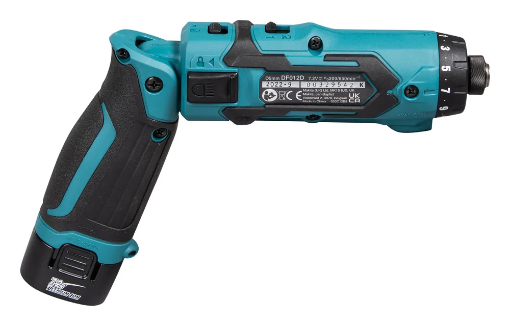 Аккумуляторная отвертка Makita DF012DSJ