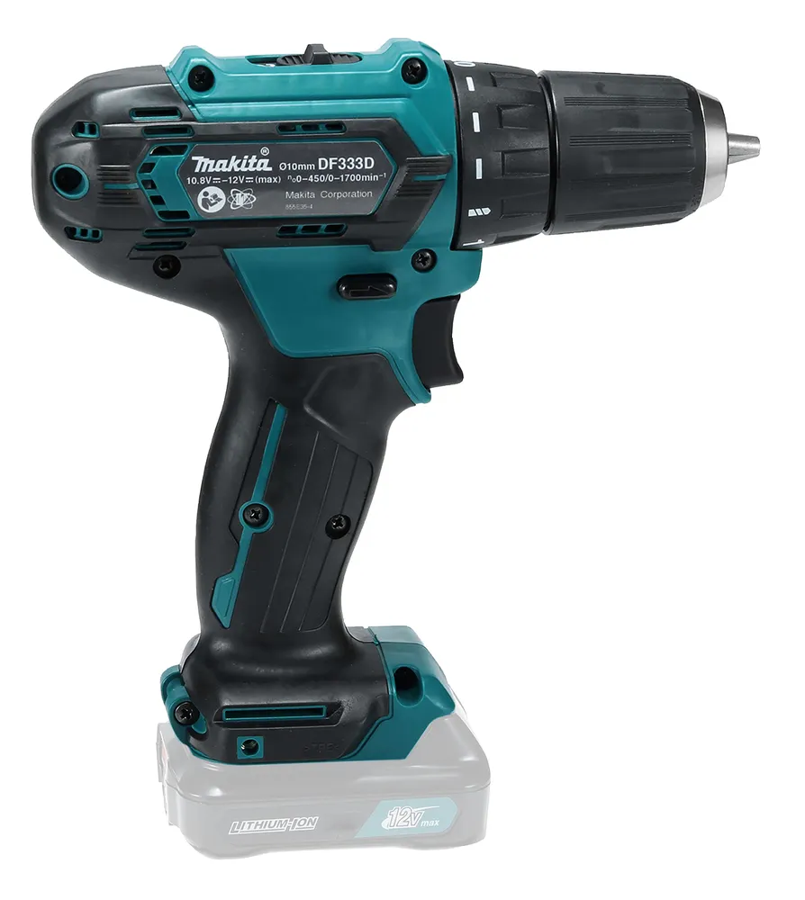 Makita cordless drill DF333DZ, without battery and charger