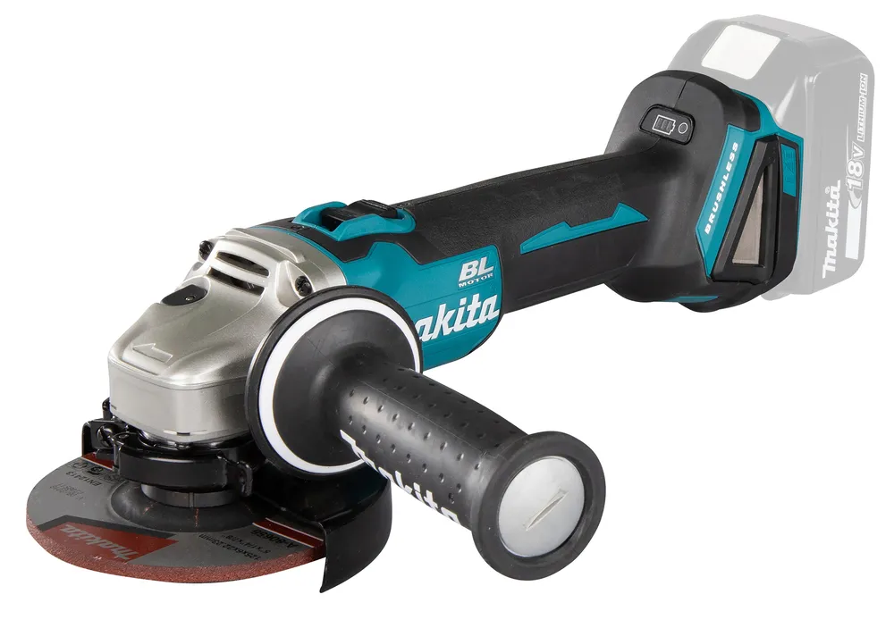 Makita cordless angle grinder DGA504Z, without battery and charger