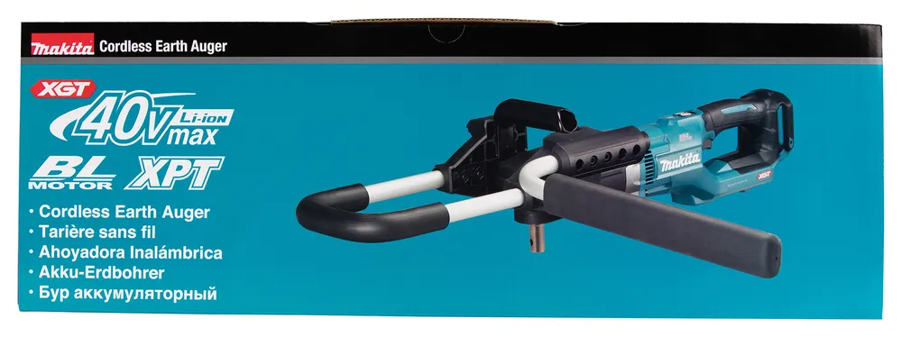 Аккумуляторный почвенный бур Makita DG002GZ, XGT, без аккумулятора и зарядного устройства