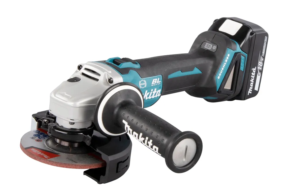 Аккумуляторная угловая шлифовальная машина Makita DGA506RTJ