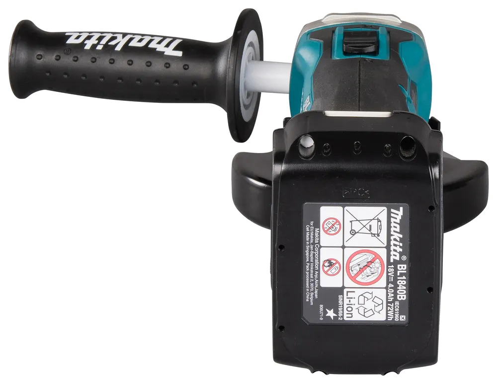 Аккумуляторная угловая шлифовальная машина Makita DGA506RTJ