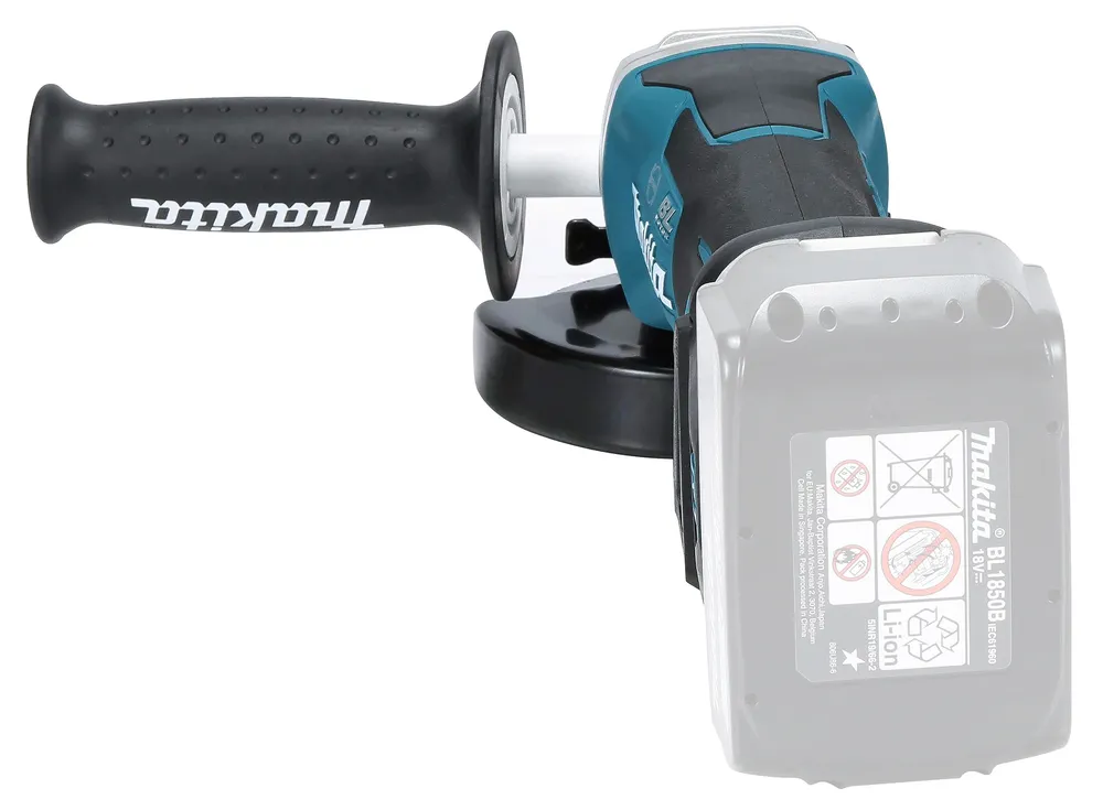 Аккумуляторная угловая шлифовальная машина Makita DGA518ZU, без аккумулятора и зарядного устройства