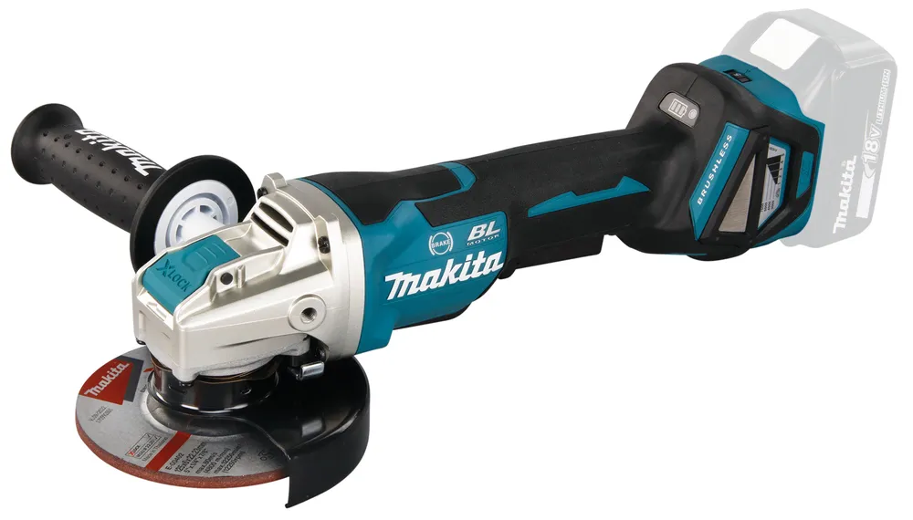 Makita cordless angle grinder DGA519Z, without battery and charger