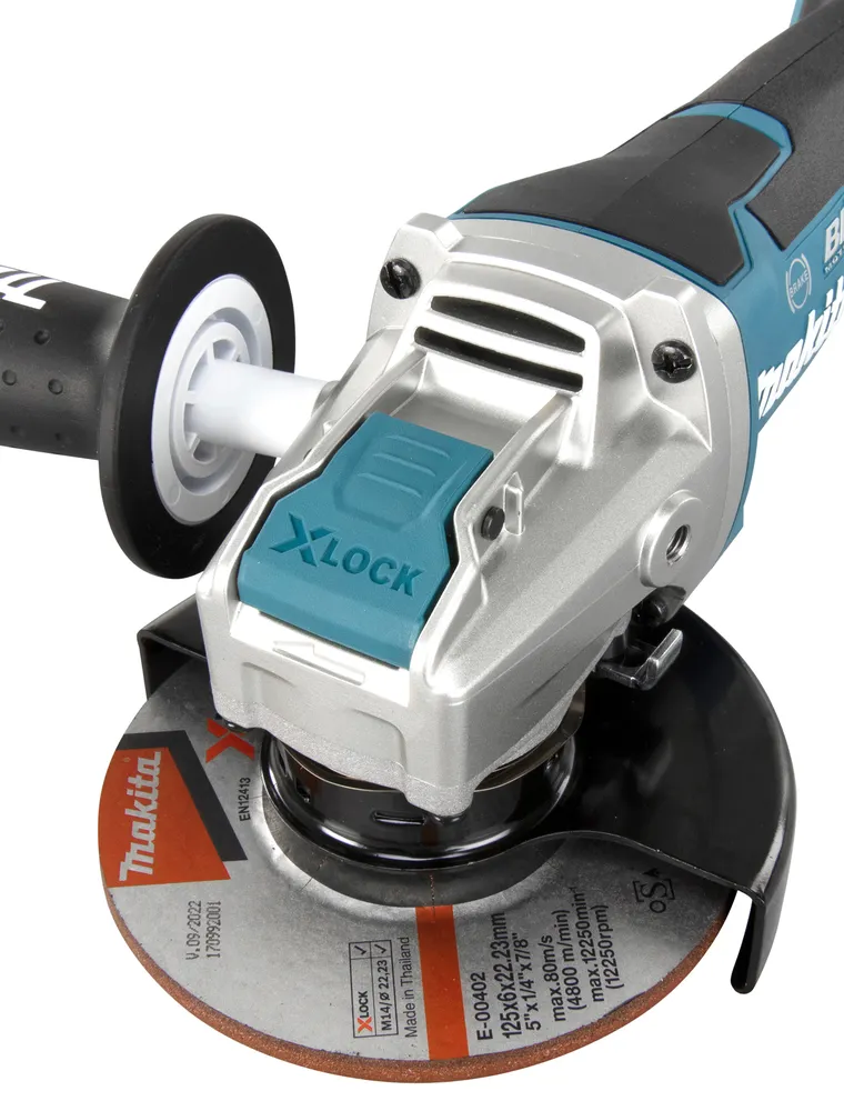Makita cordless angle grinder DGA519Z, without battery and charger