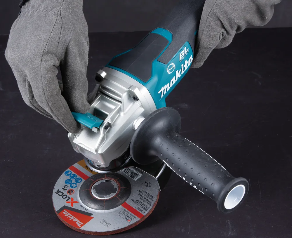 Makita cordless angle grinder DGA519Z, without battery and charger