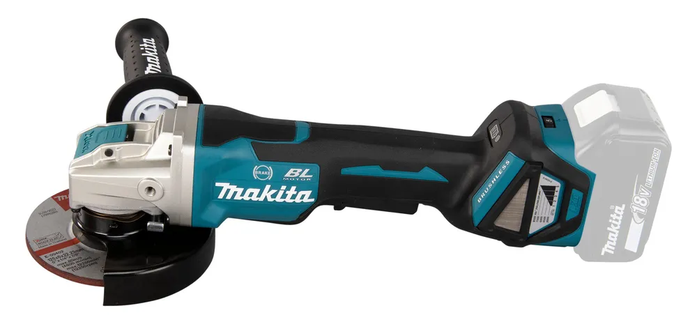 Makita cordless angle grinder DGA519Z, without battery and charger