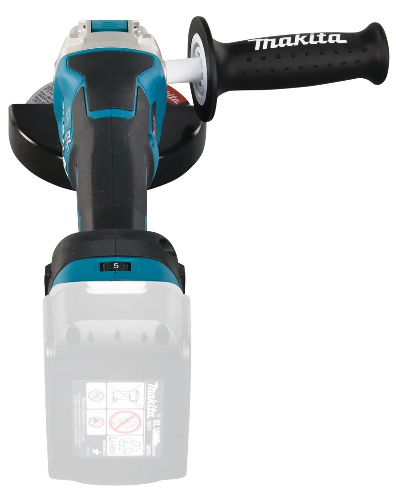 Makita cordless angle grinder DGA519Z, without battery and charger