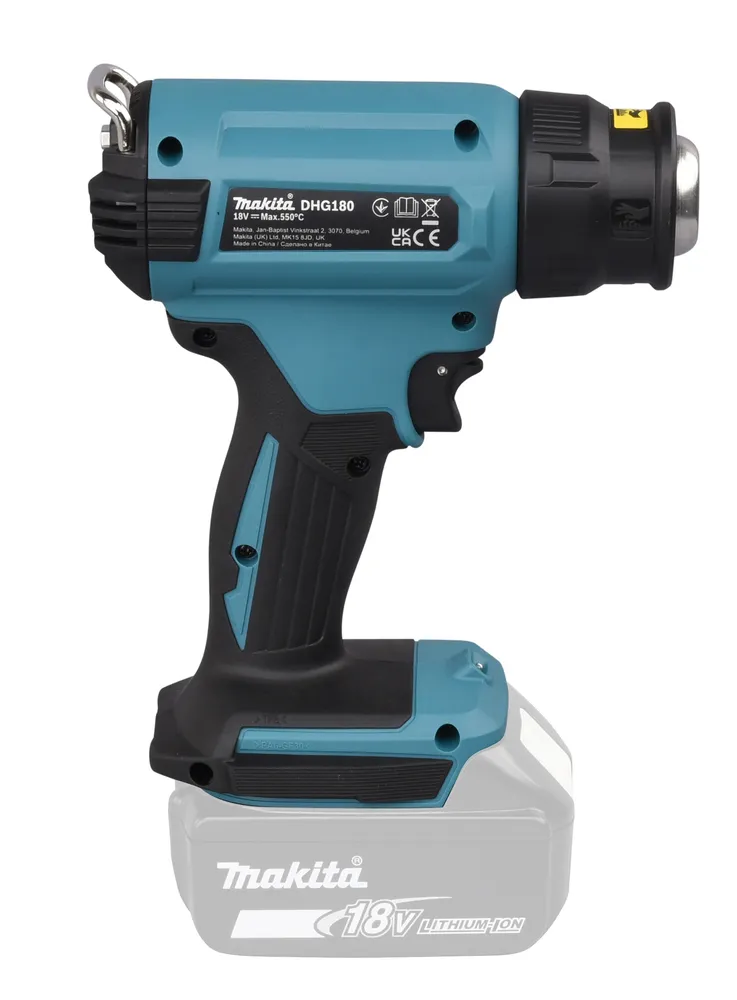 Аккумуляторный термовоздуходувка Makita DHG180Z, без аккумулятора и зарядного устройства