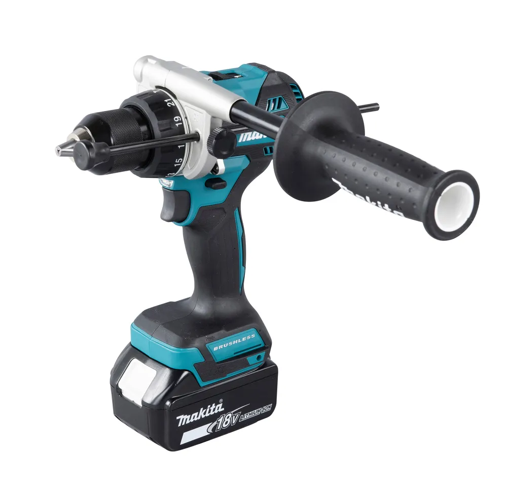 "Makita" akumuliatorinis smūginis grąžtas DHP486RTJ