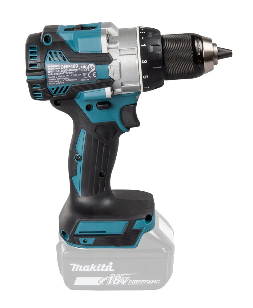 Makita akulööktrell DHP489Z, ilma aku ja laadijata