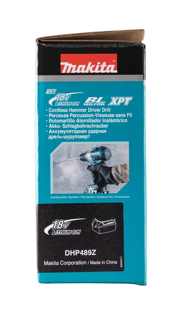 Makita akulööktrell DHP489Z, ilma aku ja laadijata