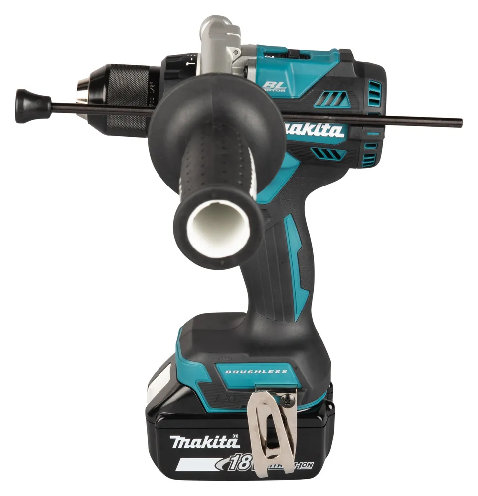 Pildil on Makita akulööktrell koos laetava akuga.