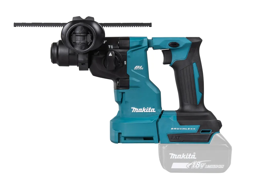 Pildil on Makita akupuurvasar DHR183Z koos akuga.