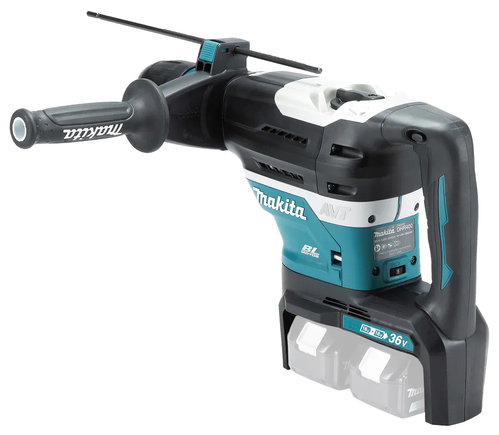 Makita cordless hammer drill DHR400ZKUN, without battery and charger