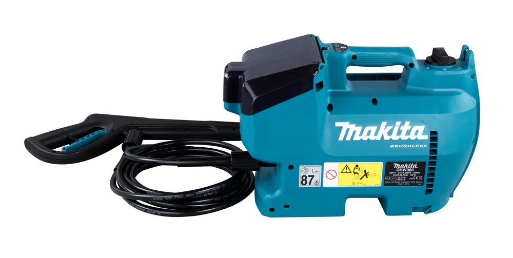 Аккумуляторная мойка высокого давления Makita DHW080ZK, без аккумулятора и зарядного устройства