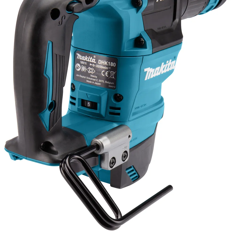 Makita cordless demolition hammer DHK180Z, without battery and charger