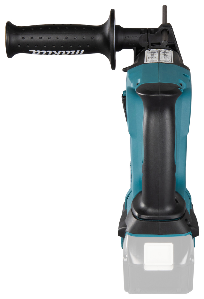 Аккумуляторный перфоратор Makita DHR243ZJW + система сбора пыли, без аккумулятора и зарядного устройства