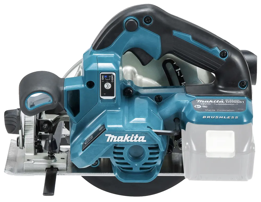 Аккумуляторная циркулярная пила Makita DHS661ZU, без аккумулятора и зарядного устройства