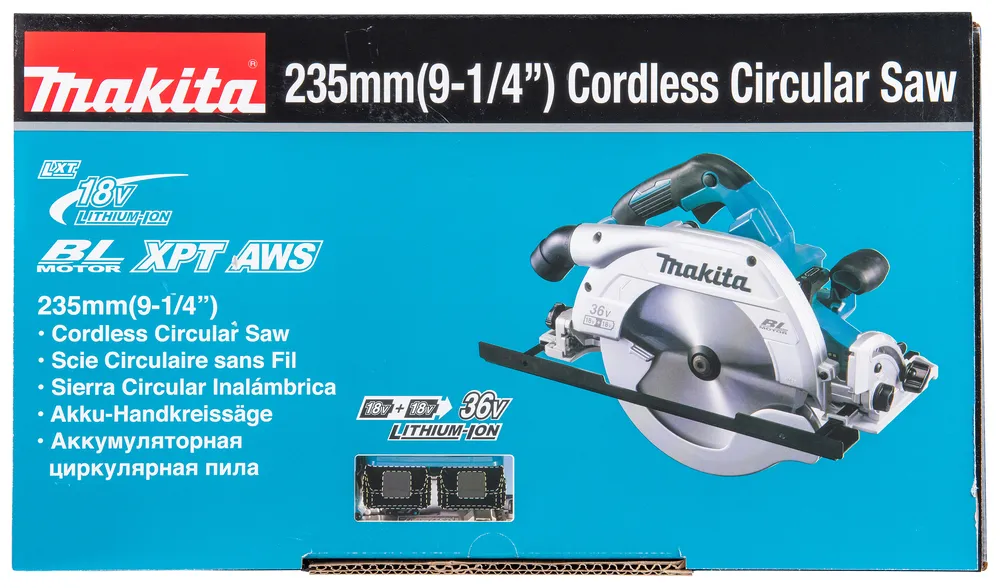 Makita akumuliatorinis diskinis pjūklas DHS900Z, be akumuliatoriaus ir įkroviklio