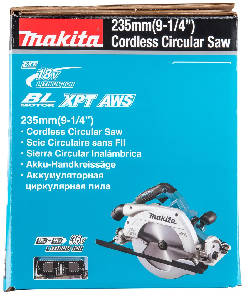 Makita akumuliatorinis diskinis pjūklas DHS900Z, be akumuliatoriaus ir įkroviklio