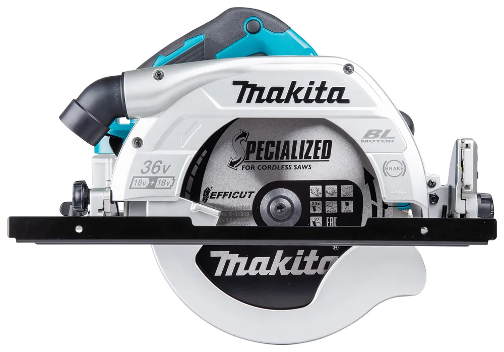 Makita akumuliatorinis diskinis pjūklas DHS900Z, be akumuliatoriaus ir įkroviklio