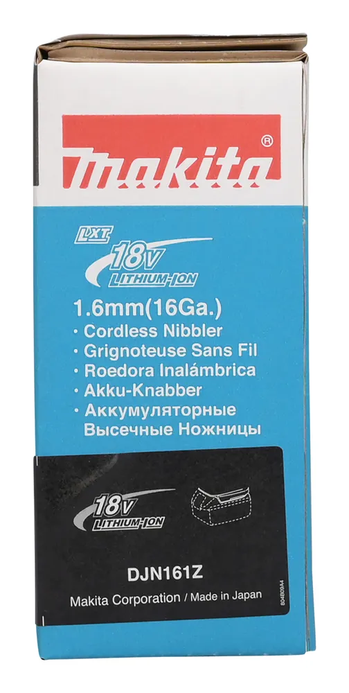 Makita battery metal sheet cutter DJN161Z, without battery and charger
