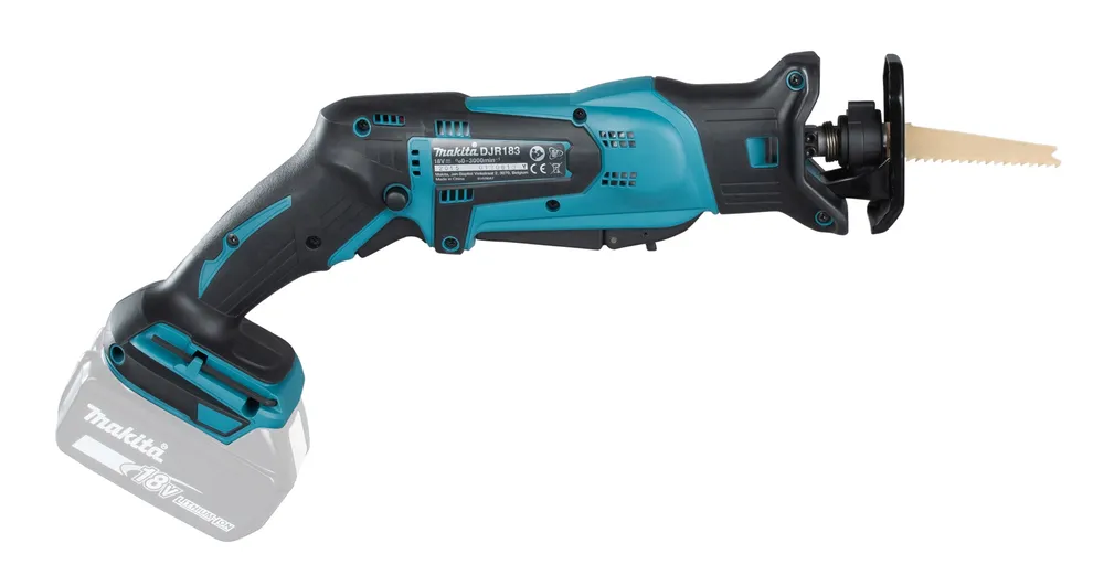 Makita akumulatora universālais zāģis DJR183Z, bez akumulatora un lādētāja