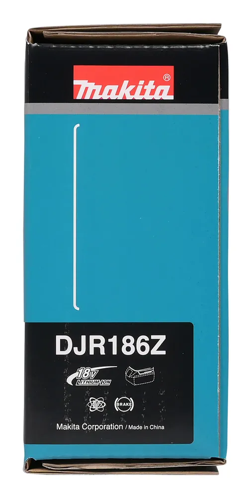 Pildil on Makita akuuniversaalsaag DJR186Z tootekarbis.