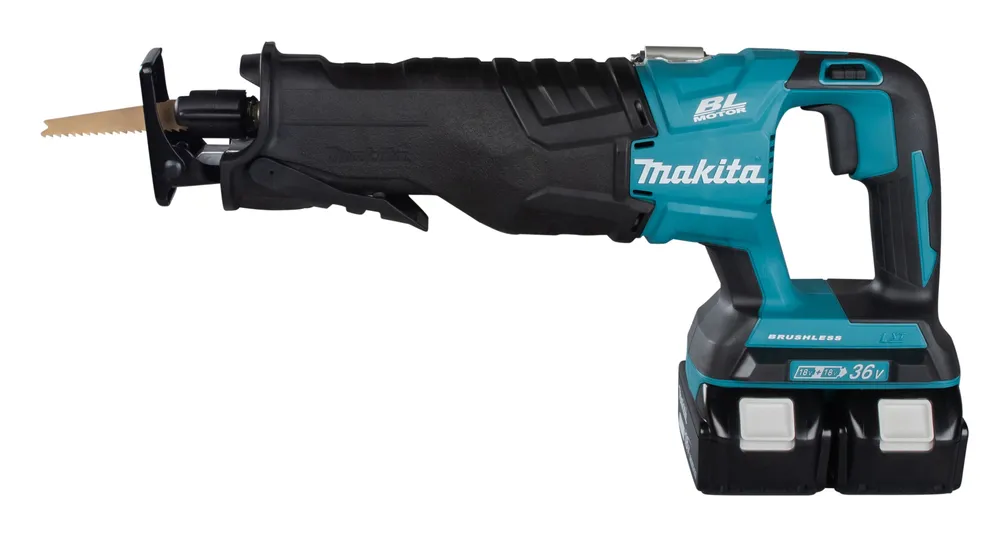 Pildil on kujutatud Makita akuuniversaalsaag DJR360Z, mis on ilma aku ja laadijata.