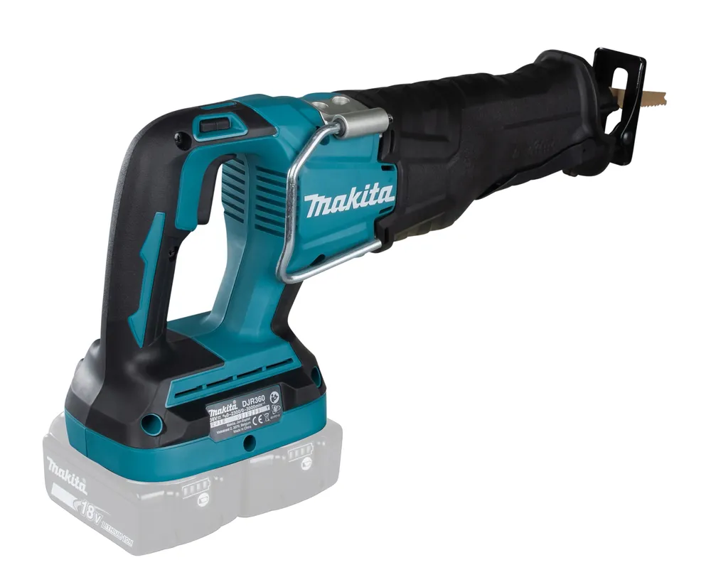Pildil on Makita akuuniversaalsaag DJR360Z.