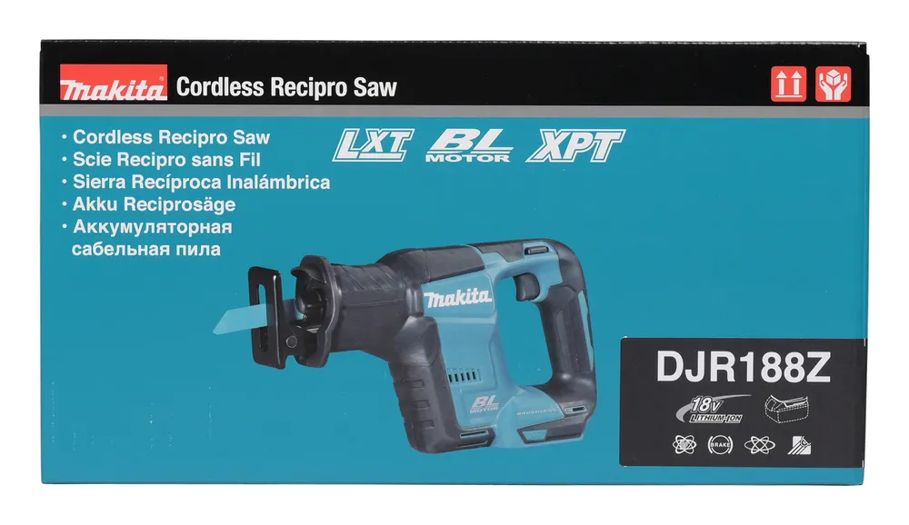 Makita battery universal saw DJR188Z, without battery and charger