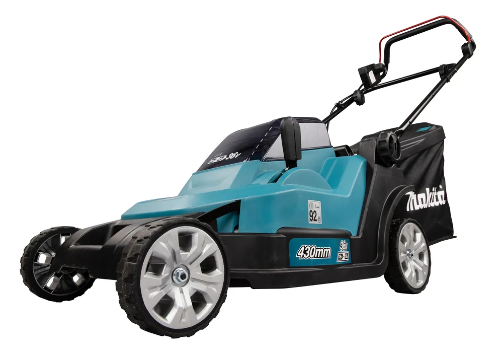 Makita akumulinė vejapjovė DLM432Z, be akumuliatoriaus ir įkroviklio